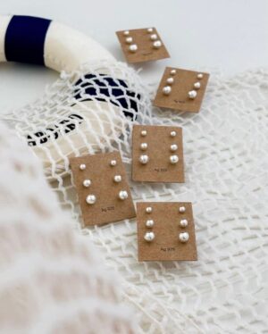 Brinco Trio Bolinhas (Prata) - Imagem 2